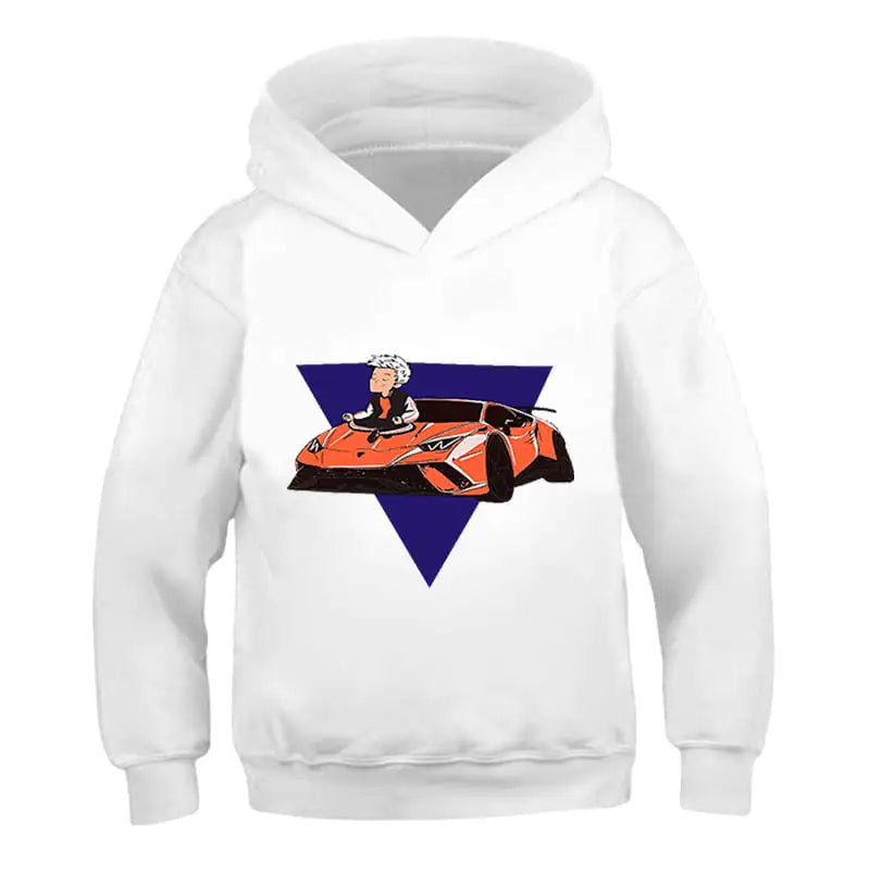 Anime Casual Hooded Sweater for Spring and Autumn