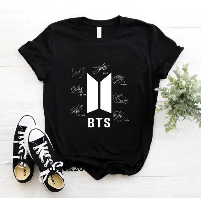 Korean Anime Cartoon Women’s Summer Kawaii T-Shirt