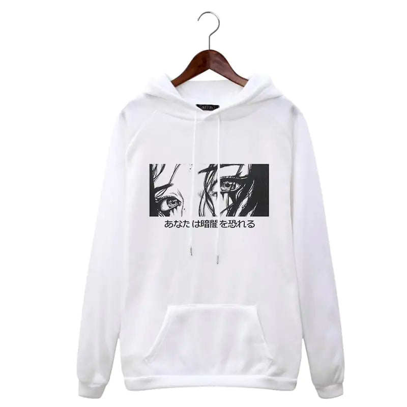 Anime Crying Girl Women's Hoodie Sweatshirt