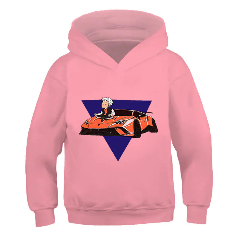 Anime Casual Hooded Sweater for Spring and Autumn