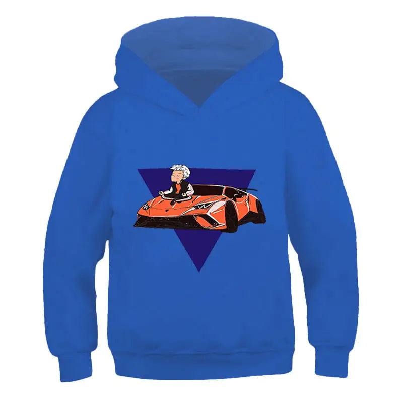 Anime Casual Hooded Sweater for Spring and Autumn