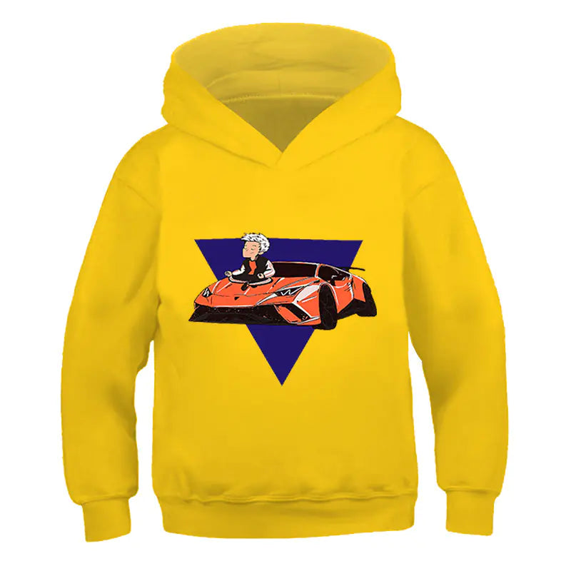 Anime Casual Hooded Sweater for Spring and Autumn