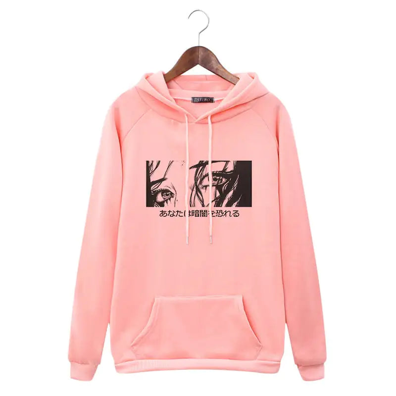 Anime Crying Girl Women's Hoodie Sweatshirt