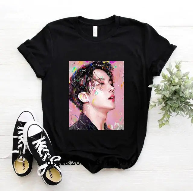 Korean Anime Cartoon Women’s Summer Kawaii T-Shirt