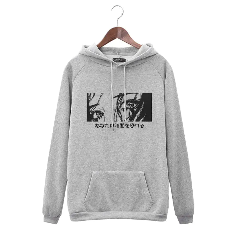 Anime Crying Girl Women's Hoodie Sweatshirt