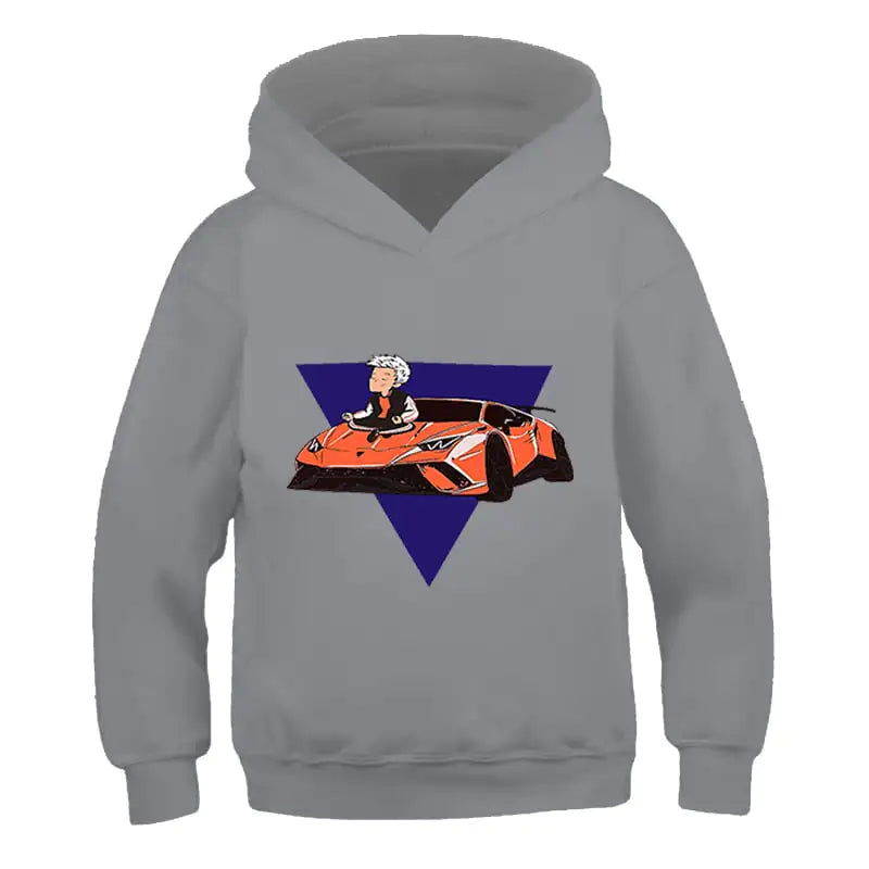 Anime Casual Hooded Sweater for Spring and Autumn